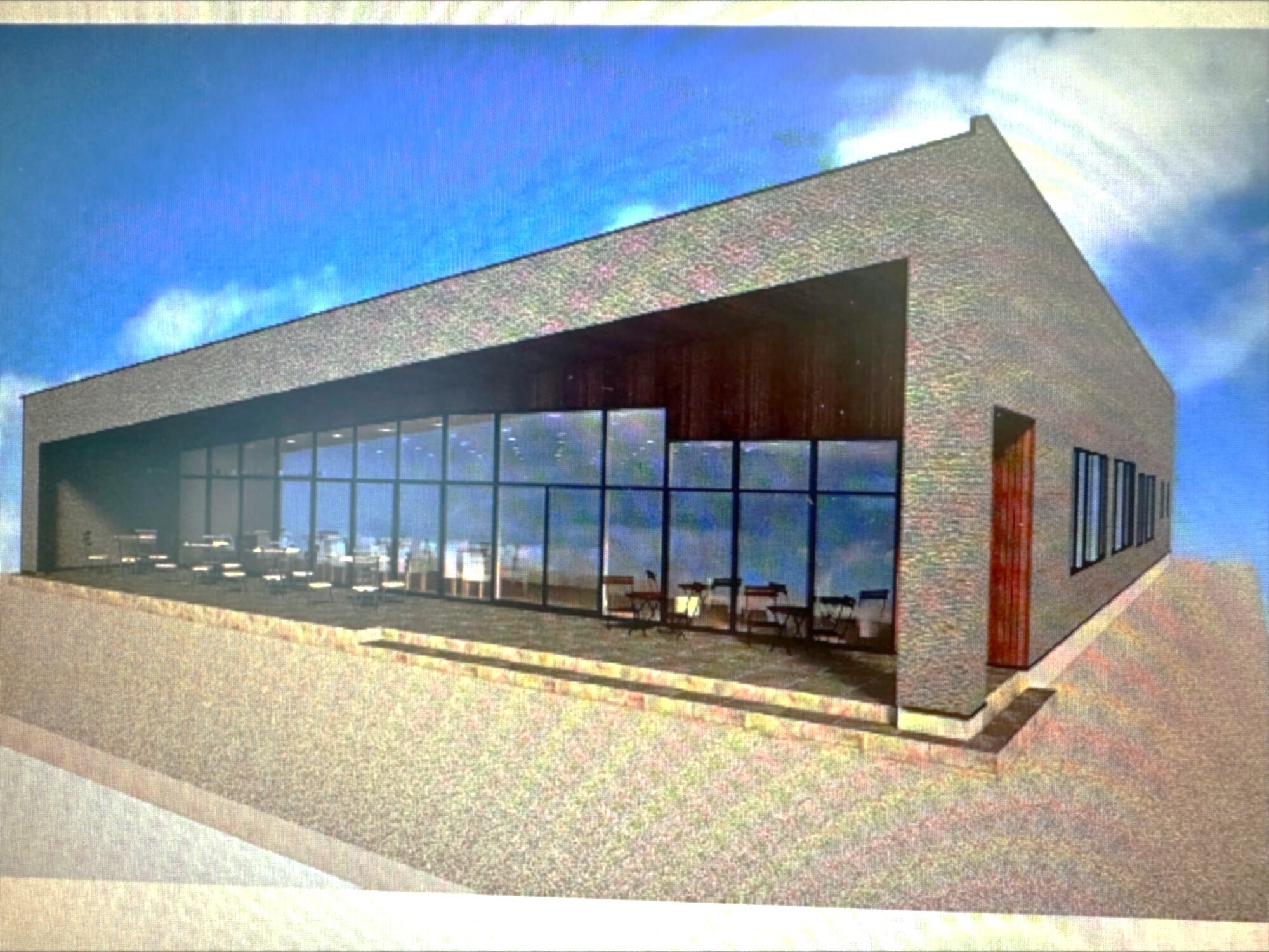 休憩棟新設について