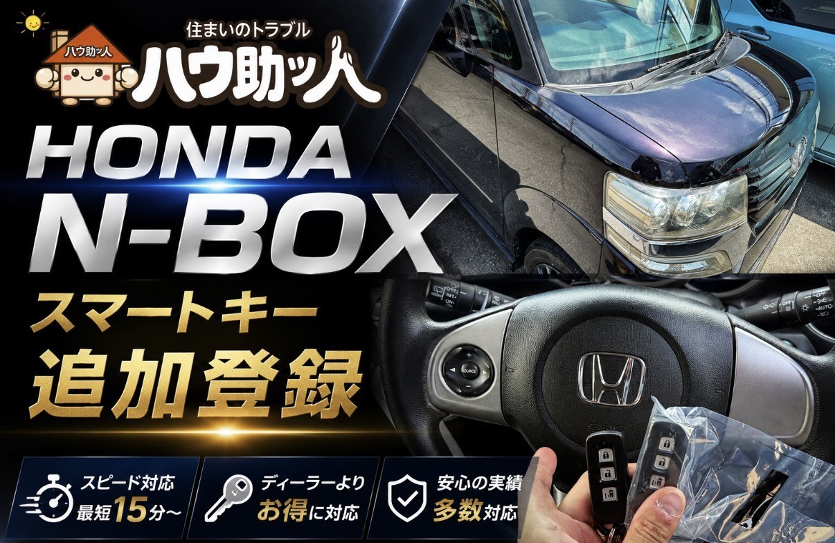 【塩尻市】 ホンダ タントスマートキー追加登録