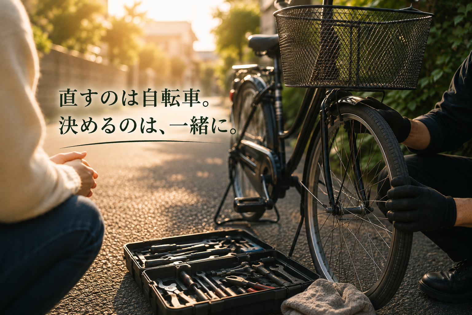自転車修理は「どこまで直す？」MIDORIが大切にしている修理の考え方