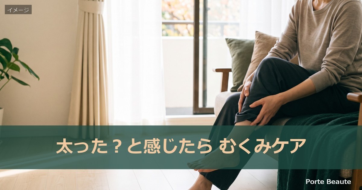 【三軒茶屋】秋はむくみやすい?冷えとむくみの意外な関係