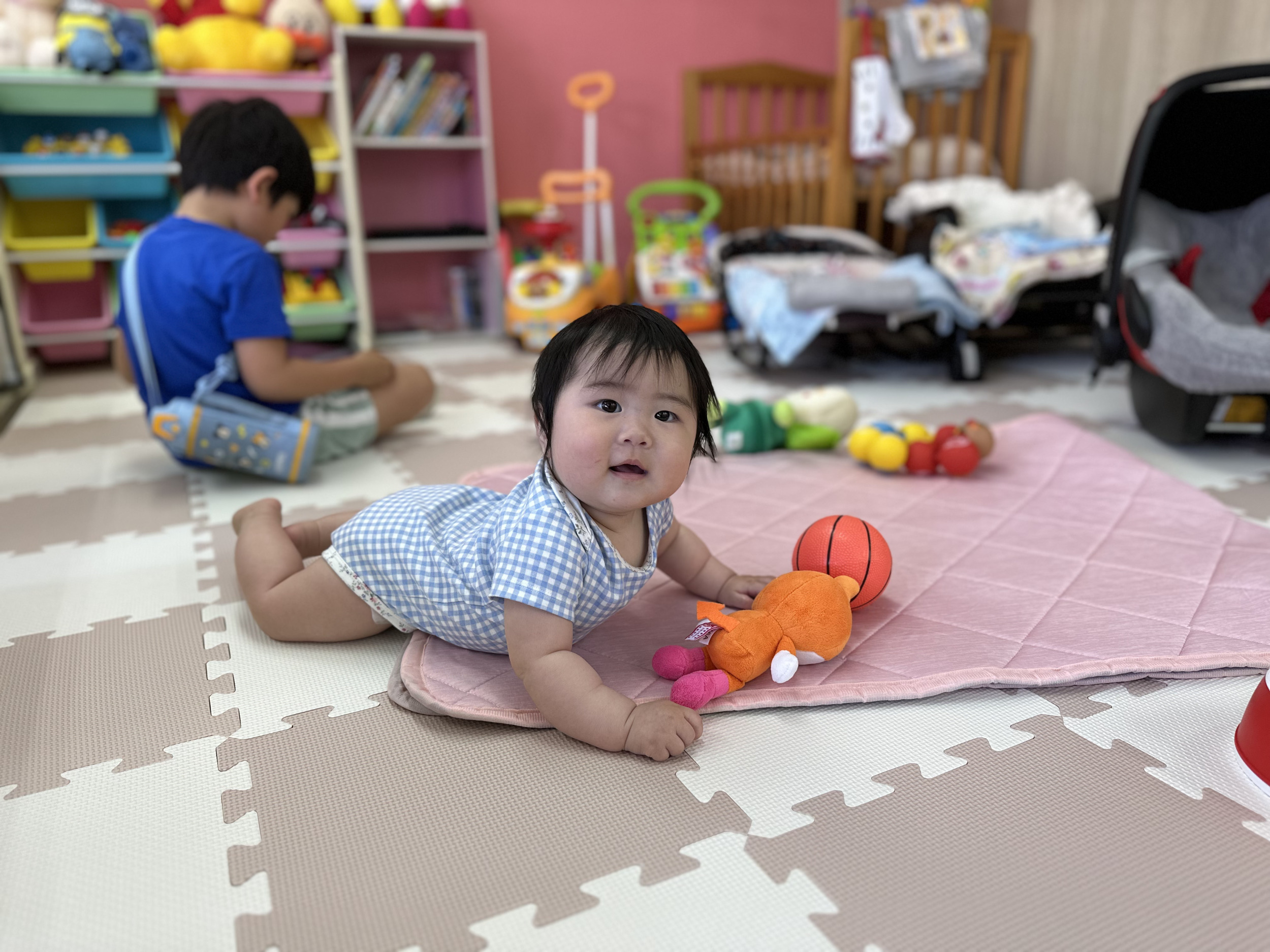 当院はお子様の託児を行っております♪