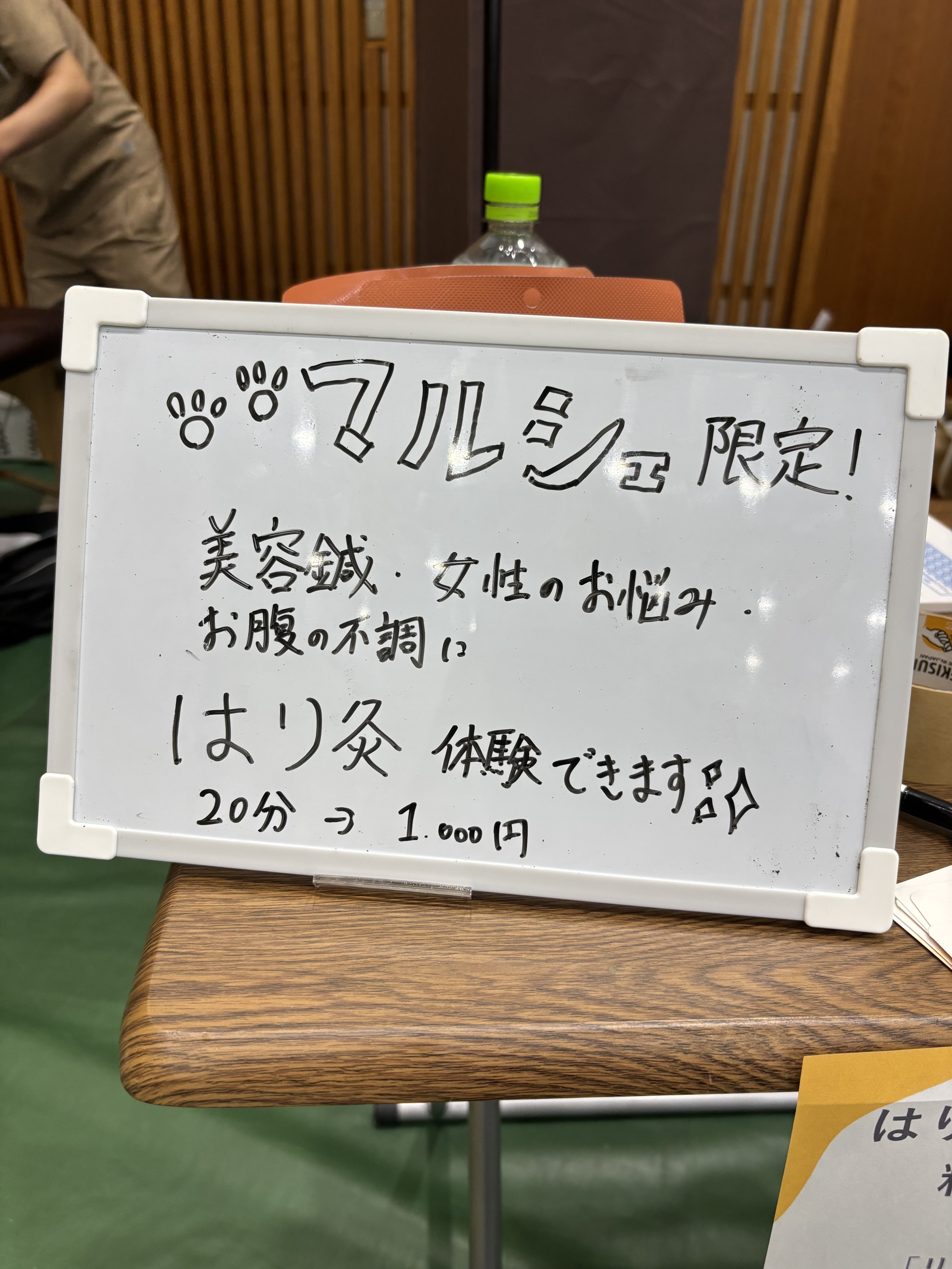 【ととのえ日記 vol.40】動物愛護マルシェで鍼灸体験をお届けしました
