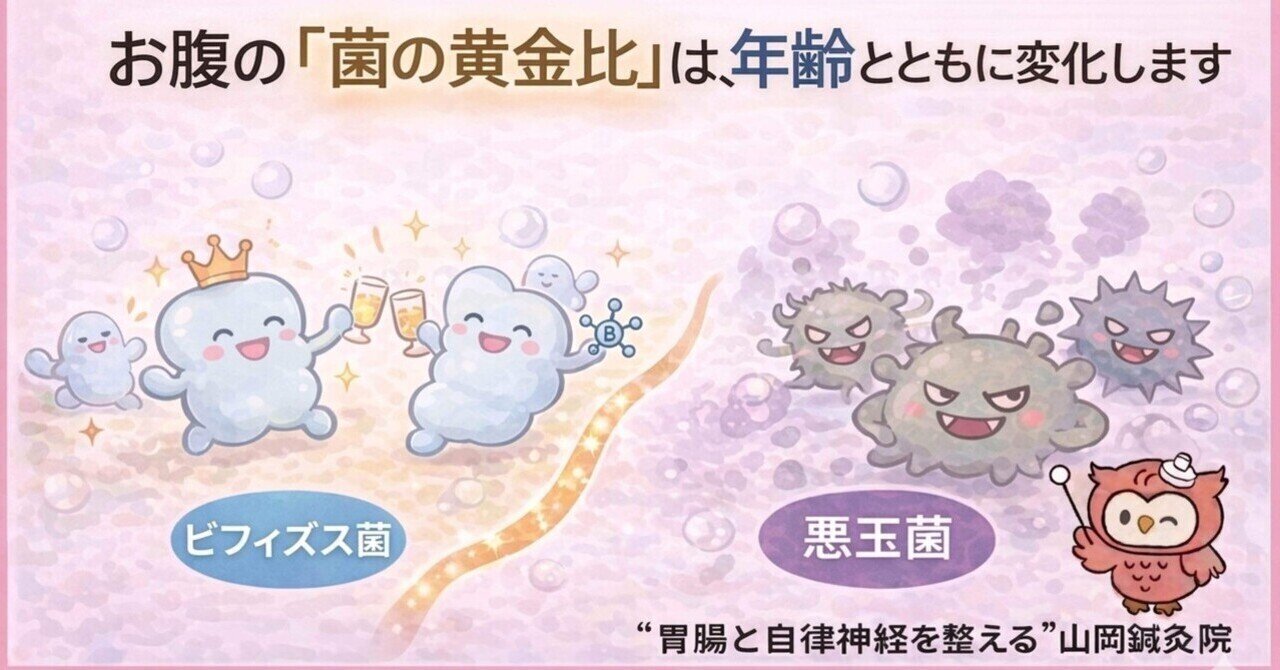 【ととのえ日記143】疲れやすいのは歳のせい？腸内細菌と自律神経の意外な関係