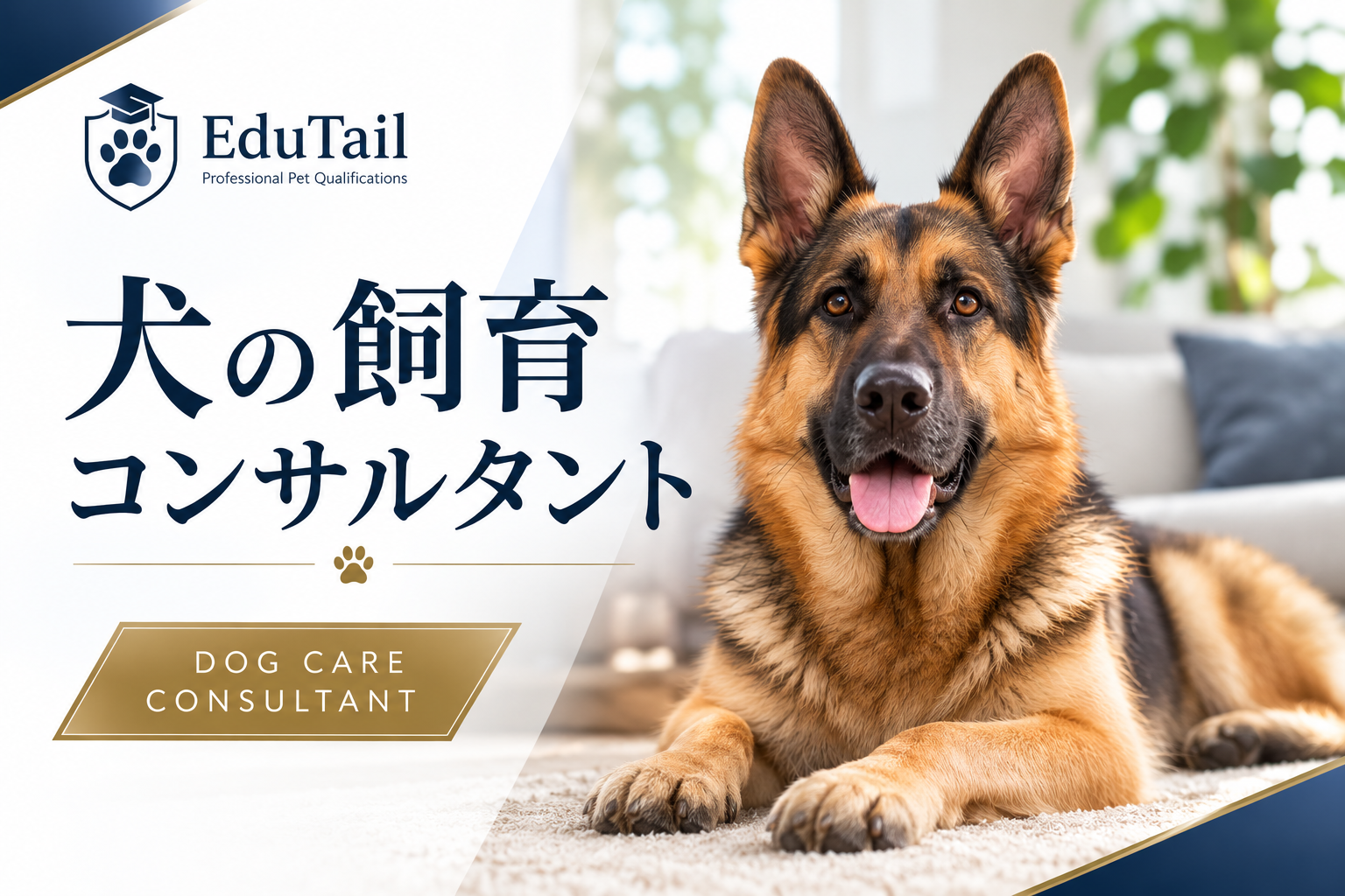 犬の飼育コンサルタント｜犬の飼い方・お世話を自宅で学べる犬の資格