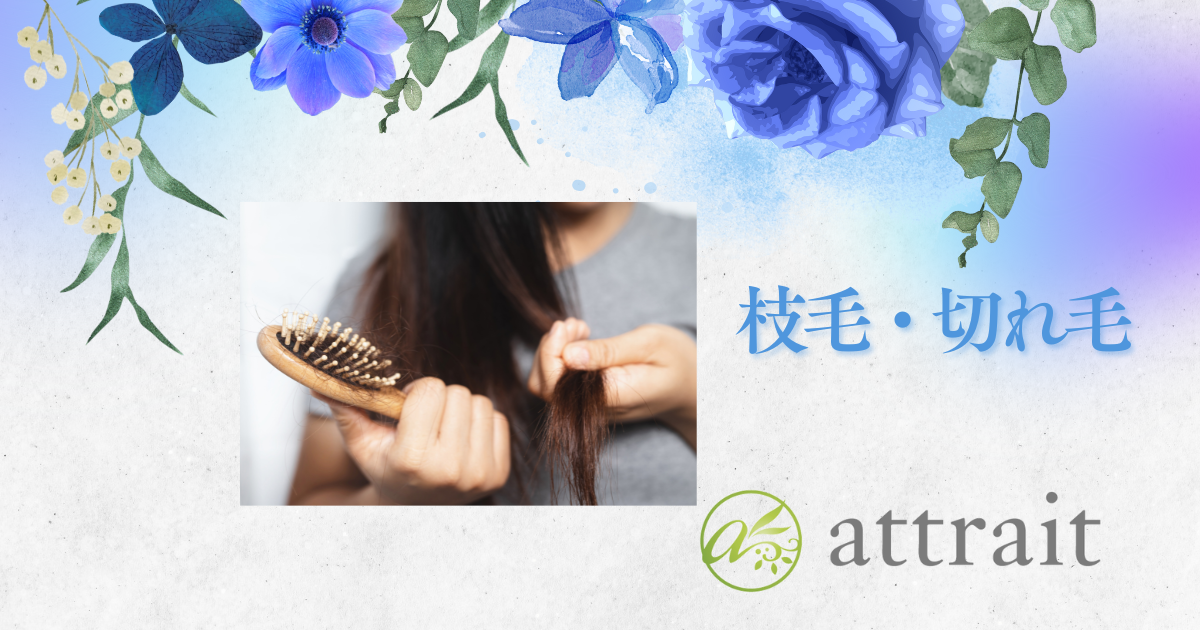 枝毛や切れ毛、髪が傷んで見えることに悩んでいたお客様