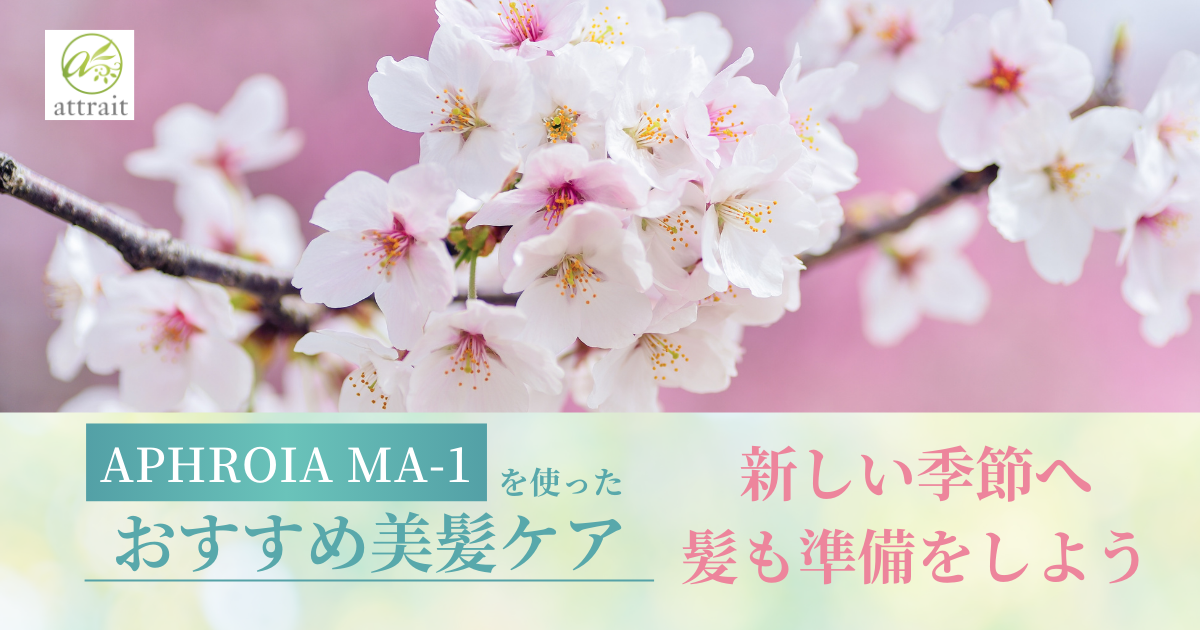 新しい季節へ。髪も準備をしよう