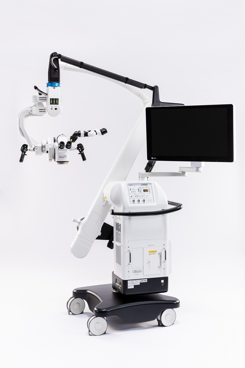 「ヤンドク」第10話　三鷹光器顕微鏡がアップで登場