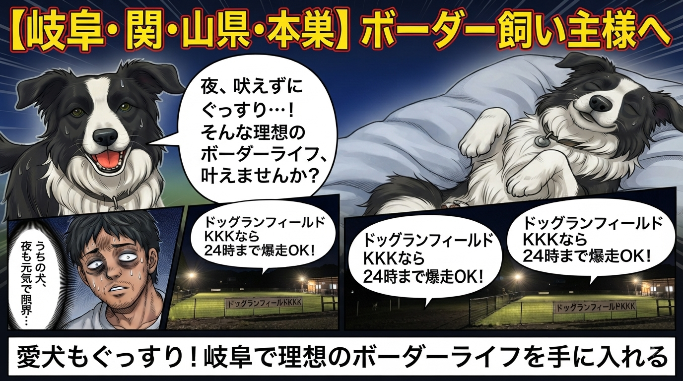 🐾【オーナーのひとりごと】夜のランで見た「トラックと並走するボーダー」の衝撃