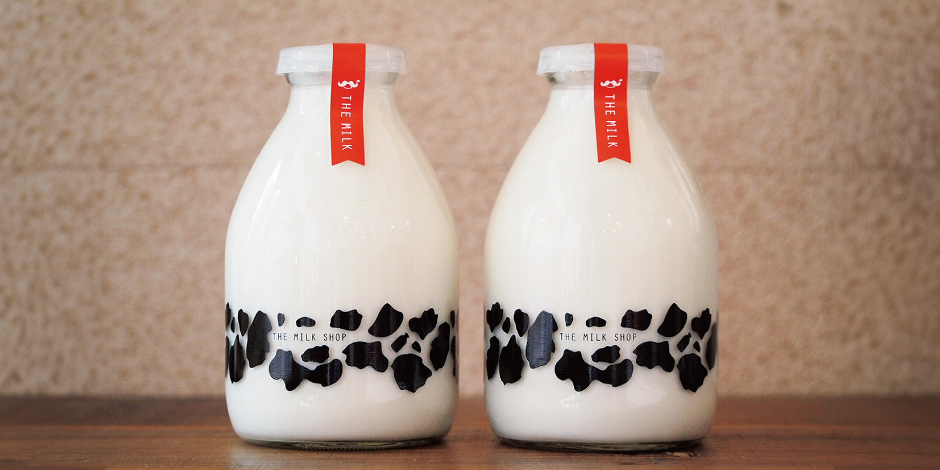 ココナラでロゴ・パッケージデザイン|THE MILK SHOP様