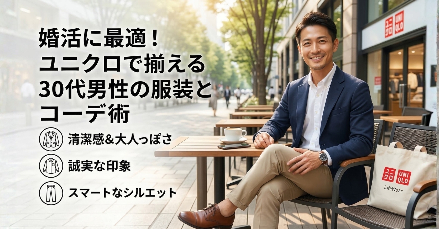 婚活に最適！ユニクロで揃える男性の服装と人気ランキングのコーデ術