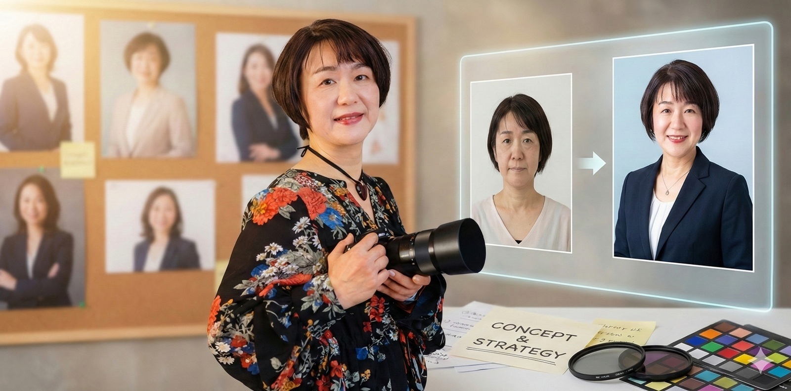 「ただの綺麗な写真」を卒業しませんか？ 理想のお客様につながるプロフィール写真の作り方