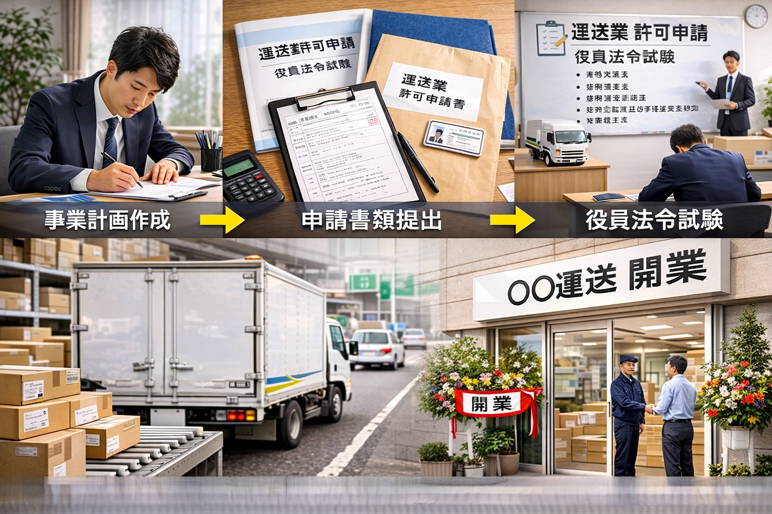 開業までのスケジュール