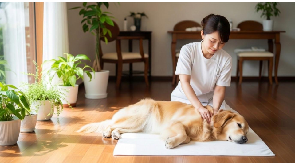 【秋田市・おうち訪問ケア開始】シニア犬もパピーも一番安心できる場所で。自然体のお手当てを届けます🌿