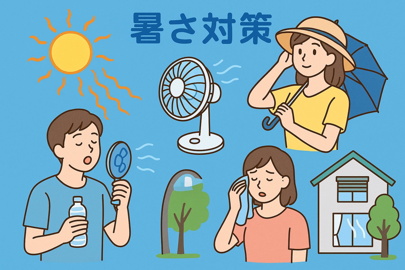 夏の暑さ対策