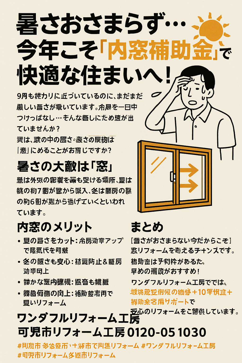 暑さおさまらず