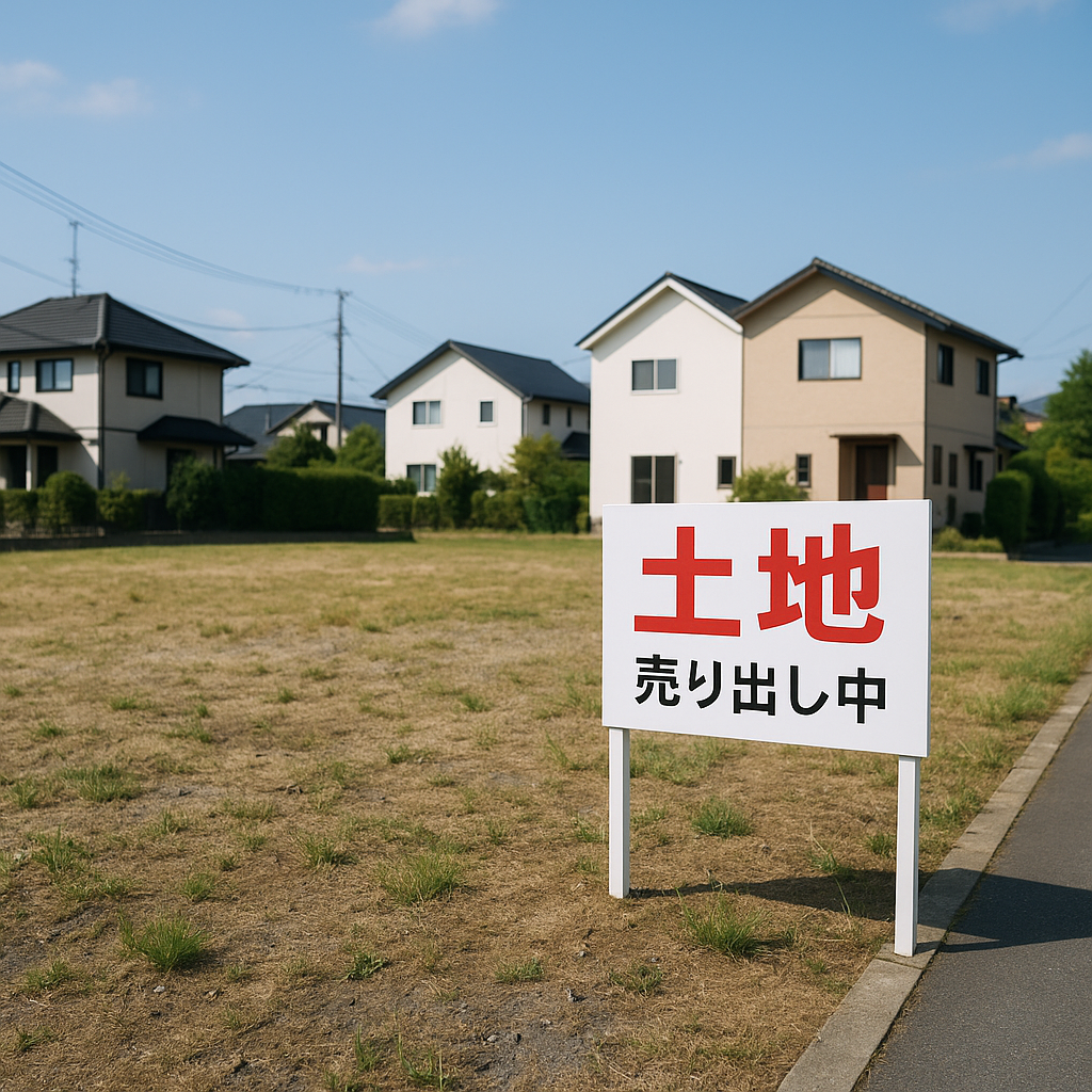 土地の問い合わせが増えています