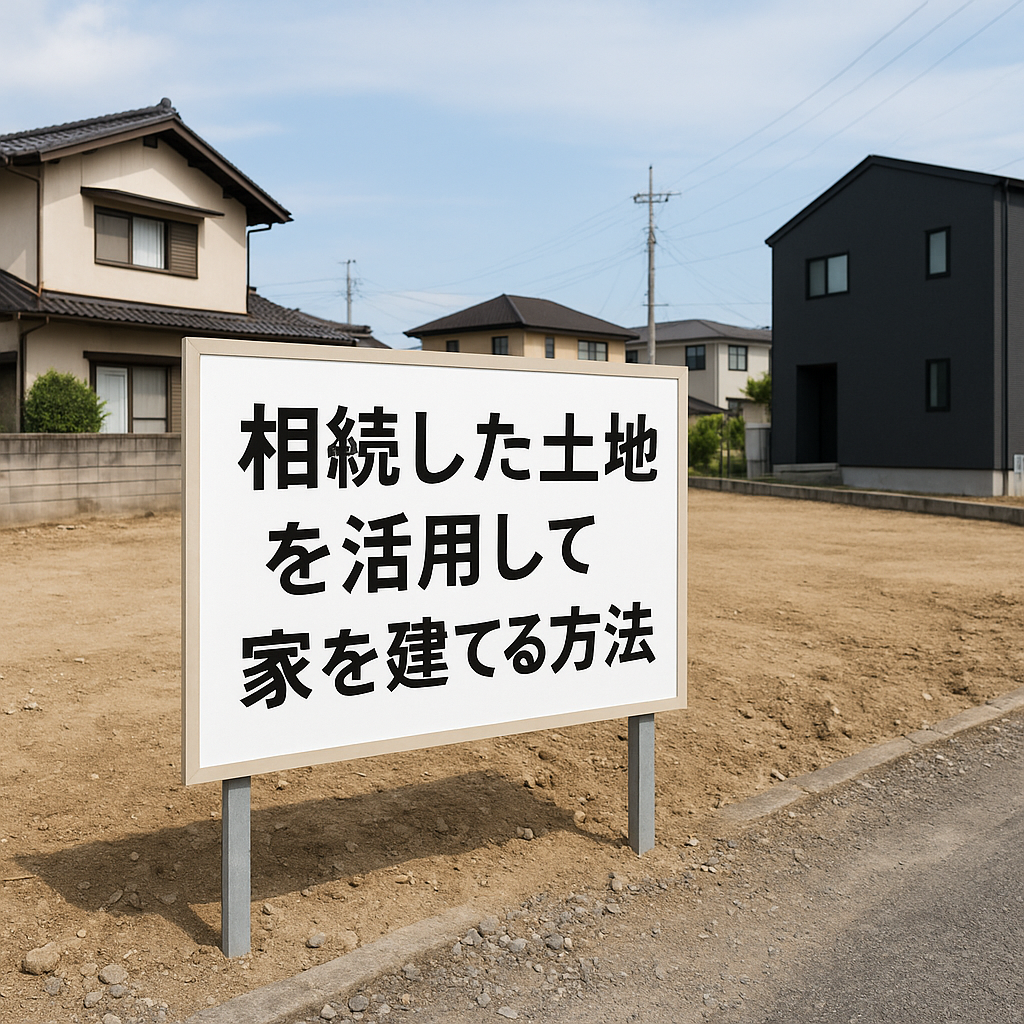 「相続した土地を活用して家を建てる方法」