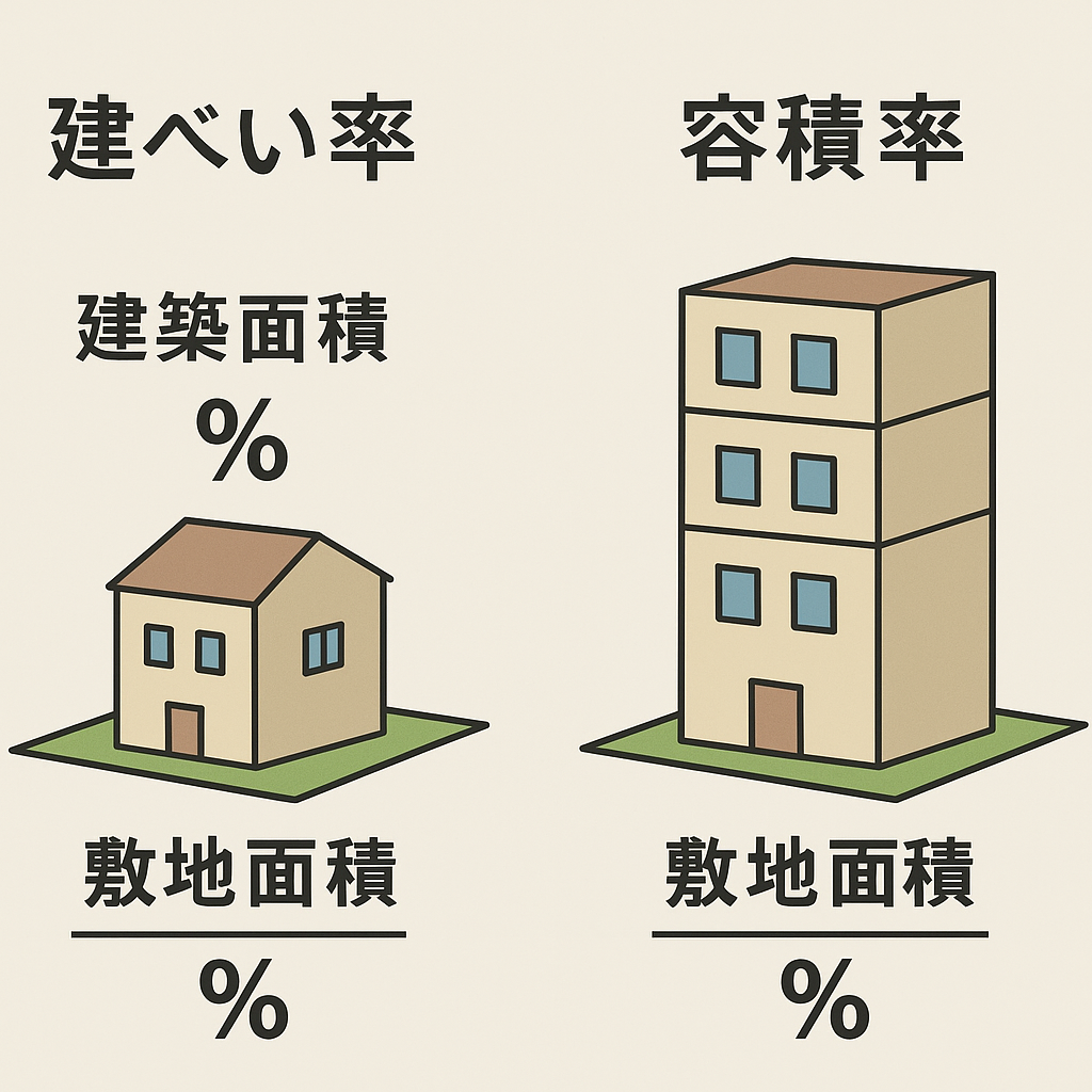 建蔽率、容積率って何？