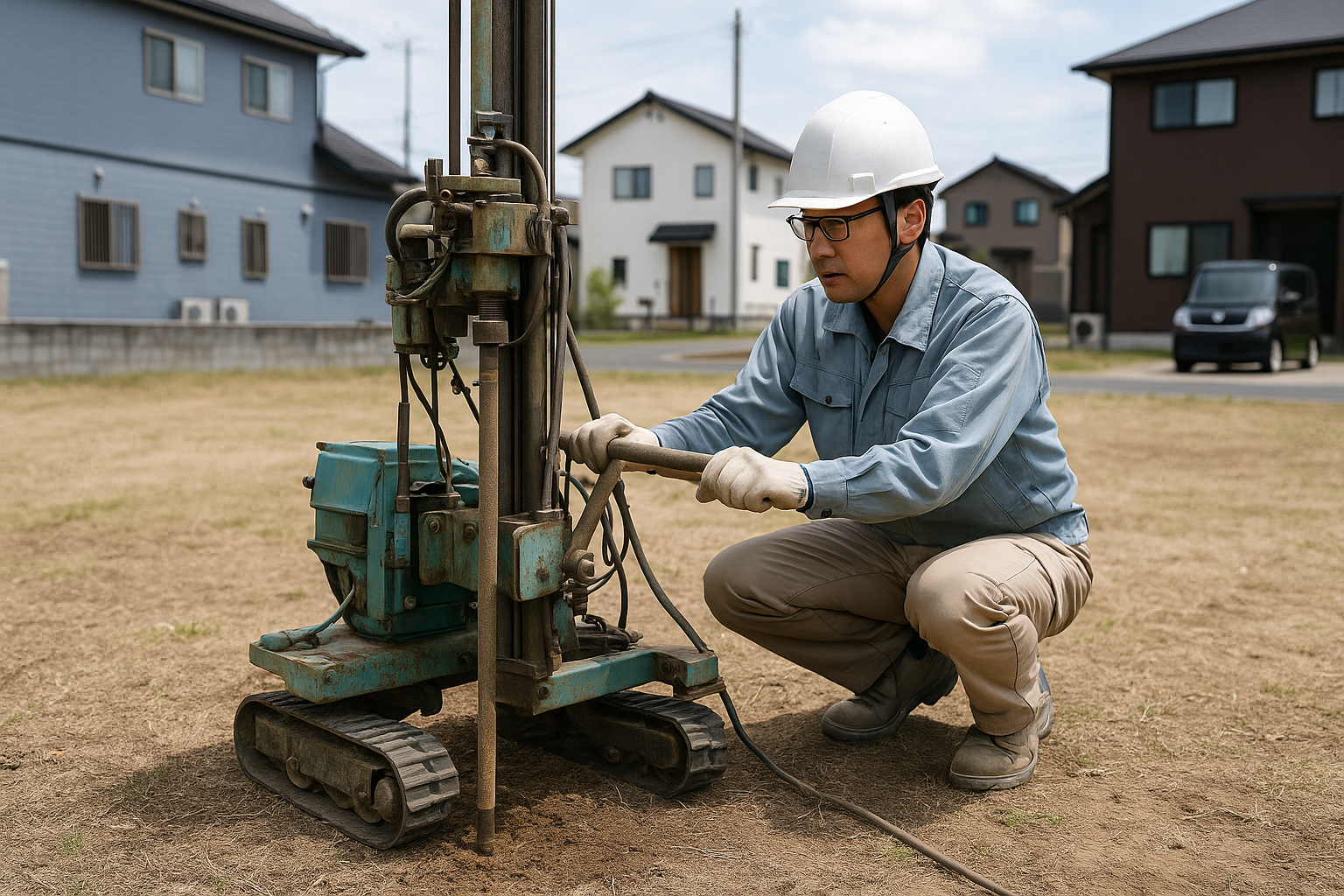 🏡 家づくりは地盤から！ ― 地盤調査先行の重要性