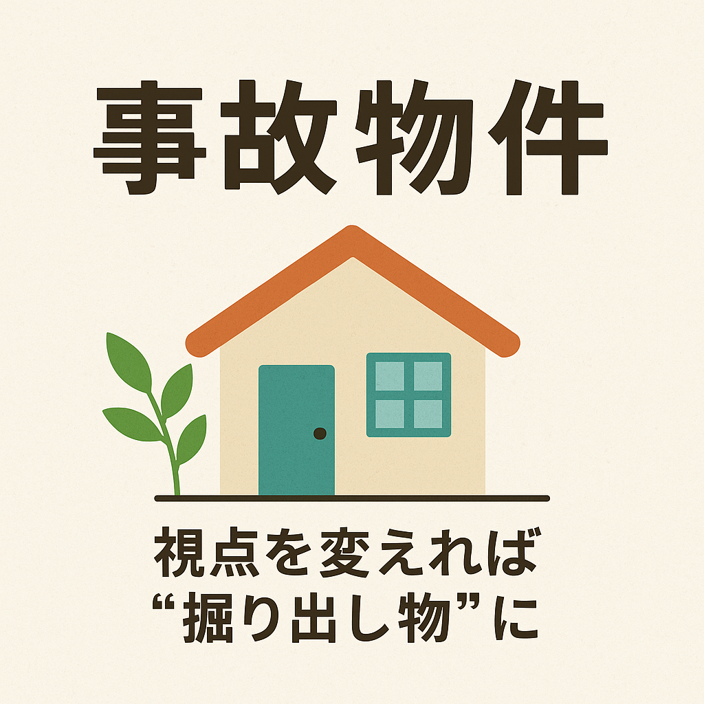 事故物件を買おうと思うのですが私は気にしていないが…