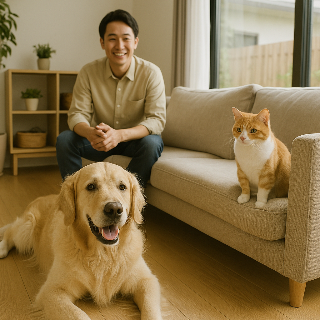 ペットと暮らすマイホームで抑えておきたい5つのポイント