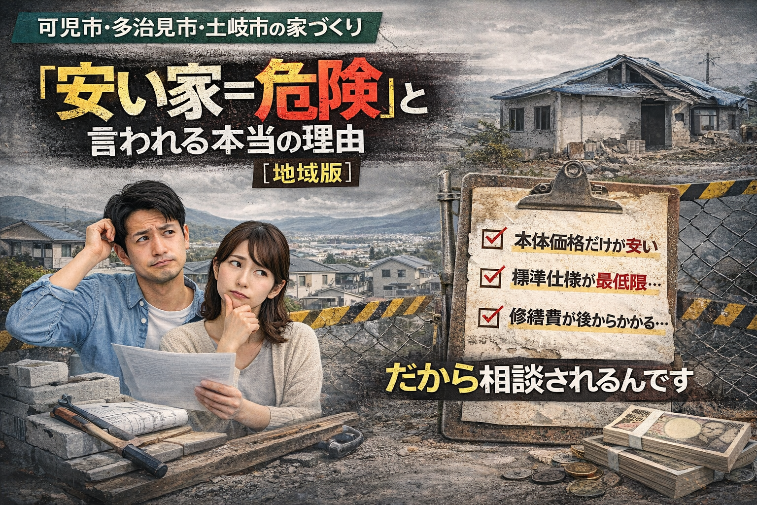 「安い家＝危険」と言われる本当の理由 