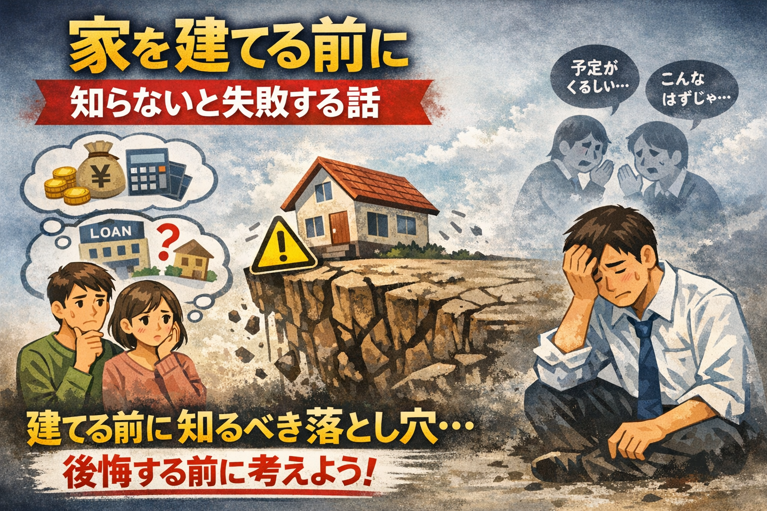 家を建てる前に “知らないと失敗する話”