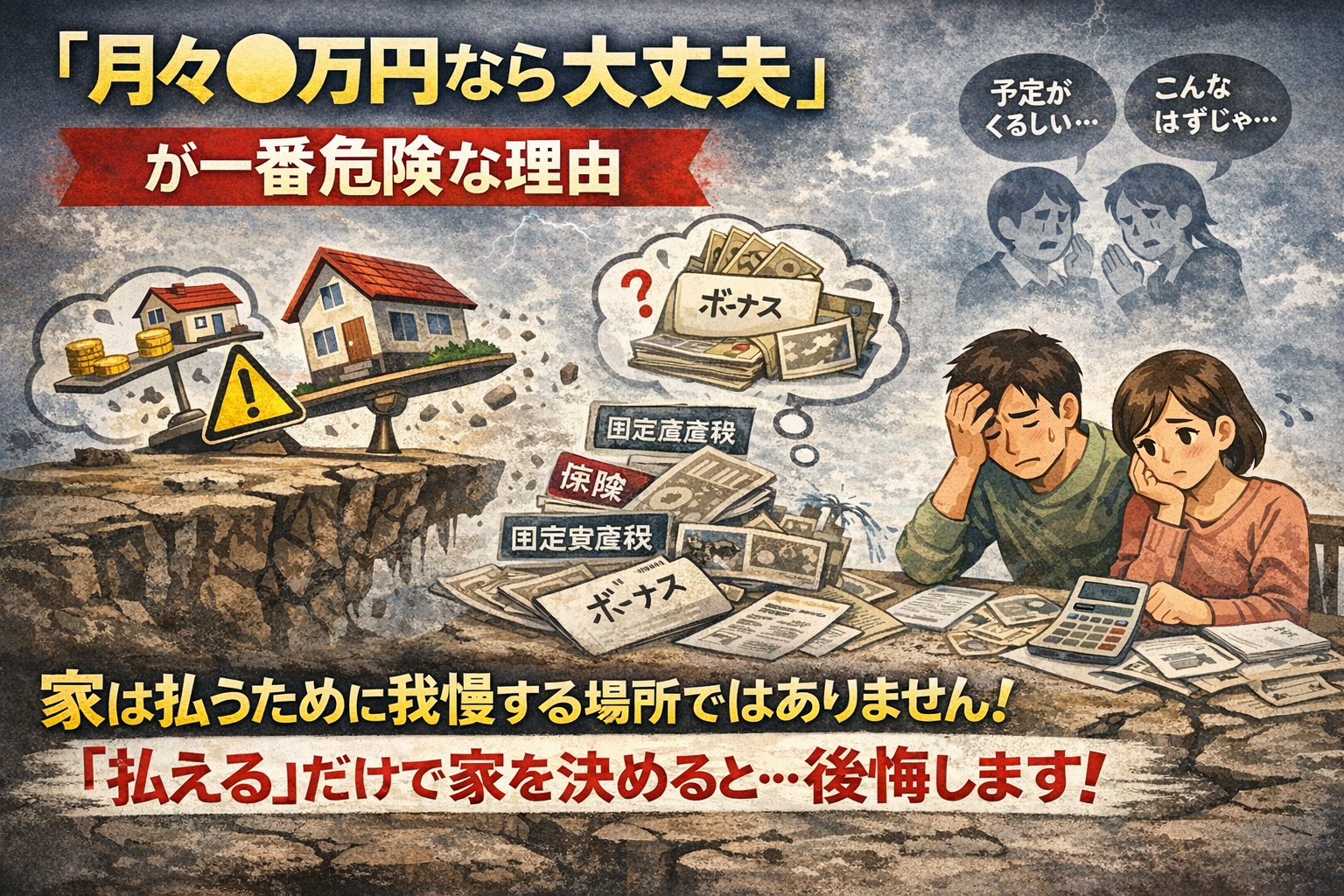 「月々◯万円なら大丈夫、が一番危険な理由」