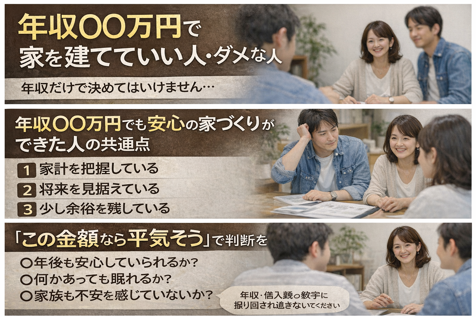年収〇〇万円で家を建てていい人・ダメな人 土岐市・多治見市・可児市・御嵩町で「数字だけで決めない」考え方