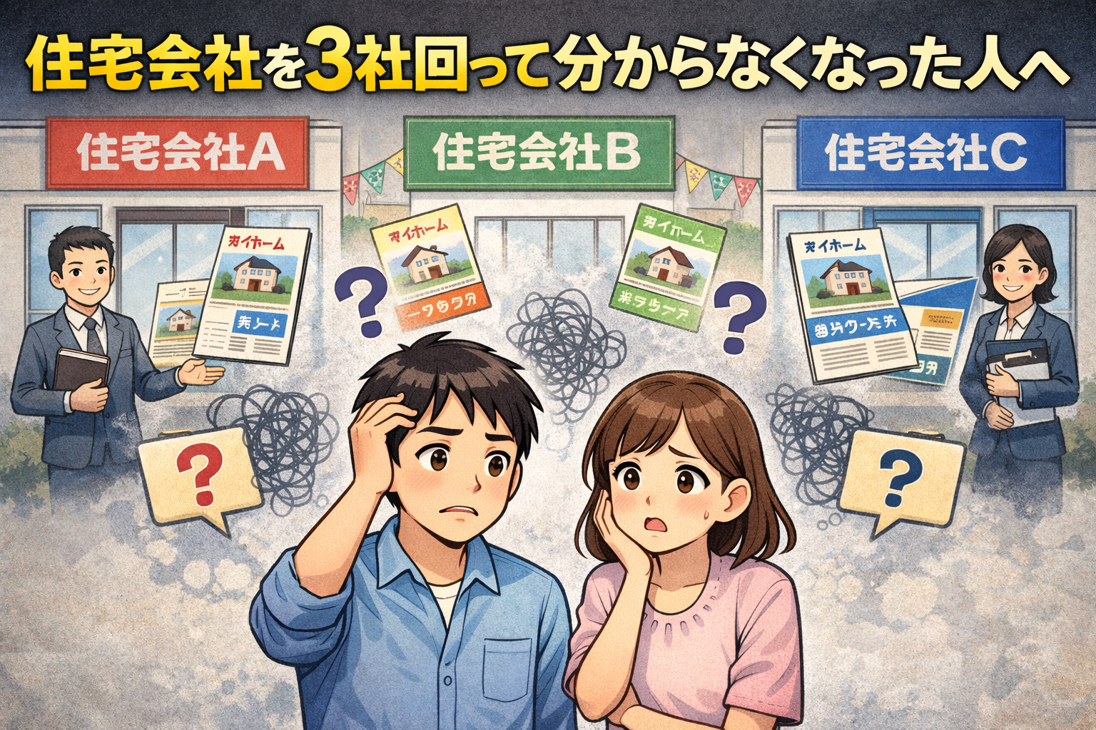 住宅会社を3社回って分からなくなった人へ