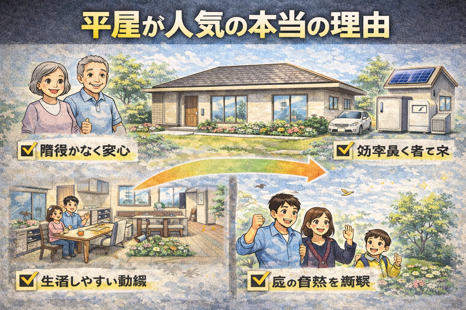 平屋が人気の本当の理由