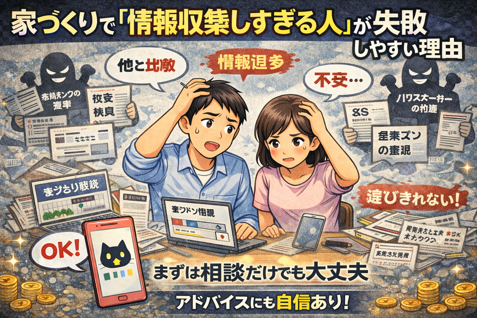 家づくりで「情報収集しすぎる人」が失敗しやすい理由