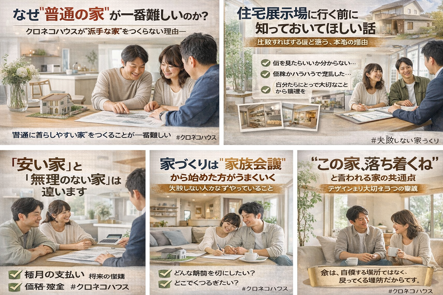 ①「なぜ“普通の家”が一番難しいのか？」 ― クロネコハウスが“派手な家”をつくらない理由 ―