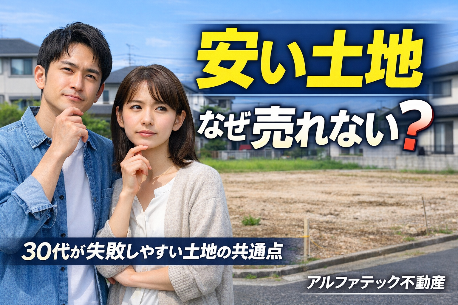 可児市・多治見市で土地が安いのに売れない理由|購入前に必ず知ってほしい5つの落とし穴