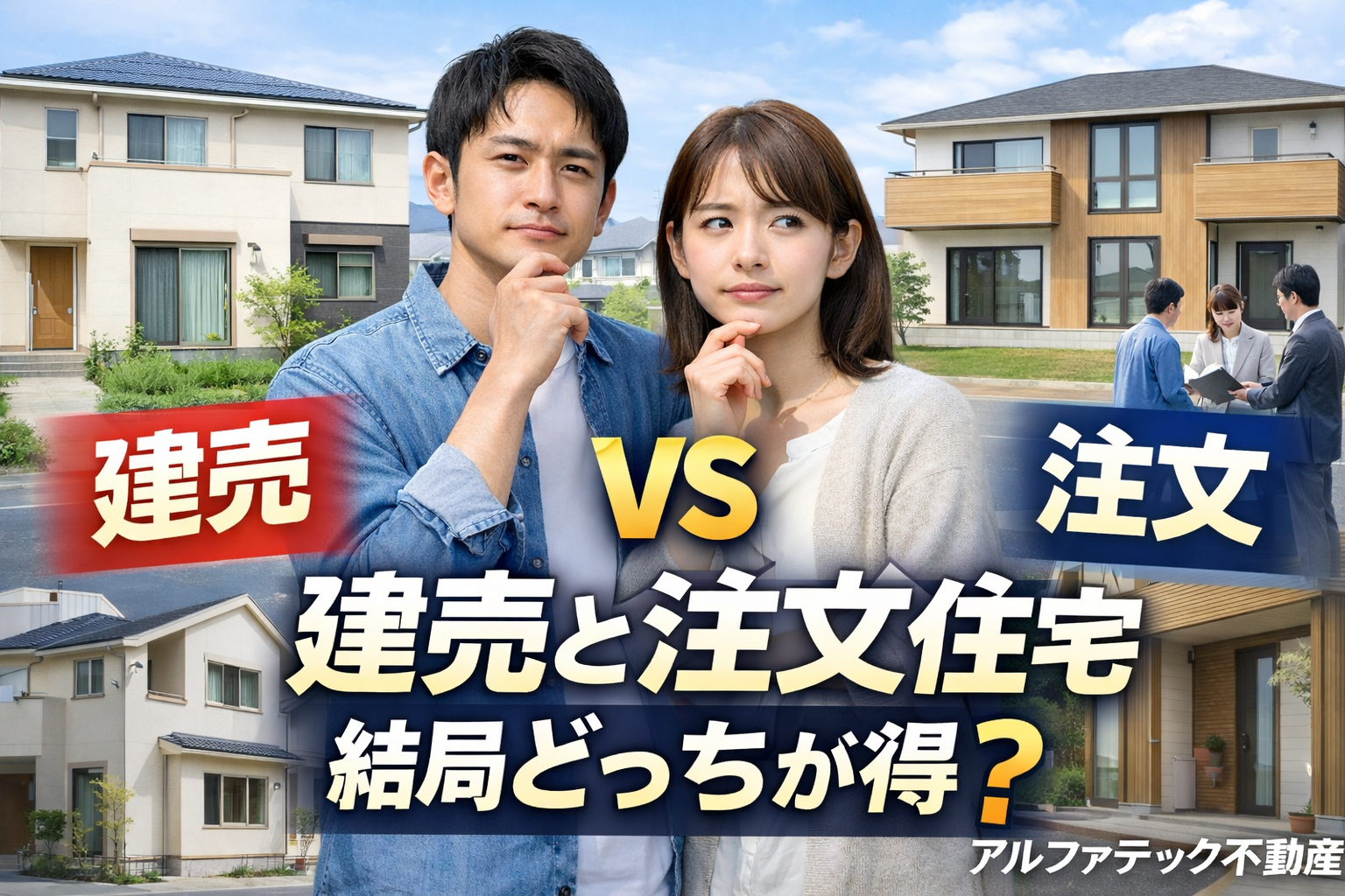 可児市・多治見市で建売と注文住宅はどっちが得?30代が後悔しない選び方を解説