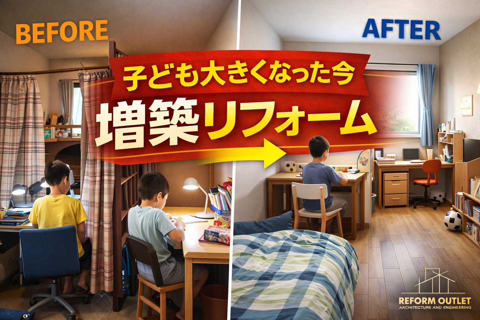 子どもが大きくなった今、選ばれている増築リフォーム3つの理由｜土岐市・可児市の実例から