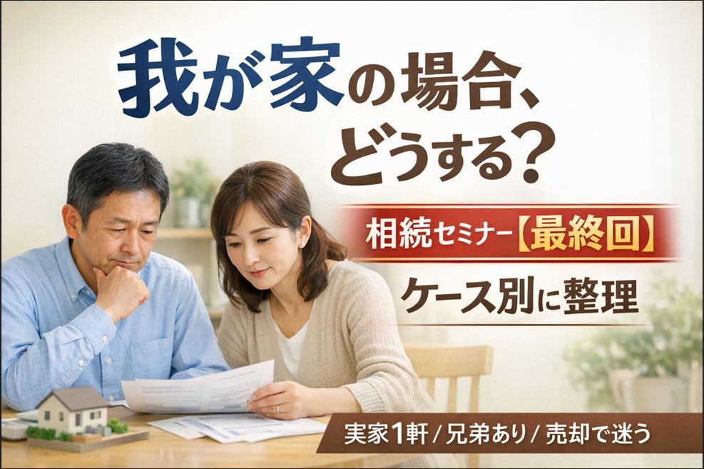 大好評！相続ウェブセミナー