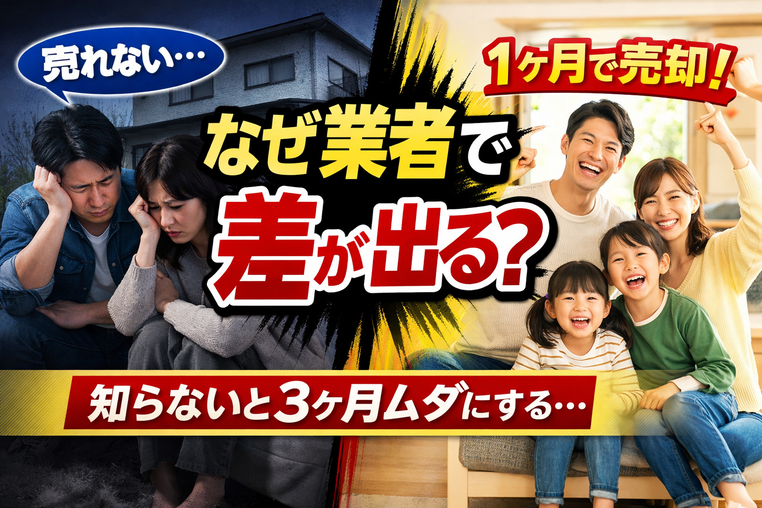 不動産の売却スピードは業者でここまで差が出る理由