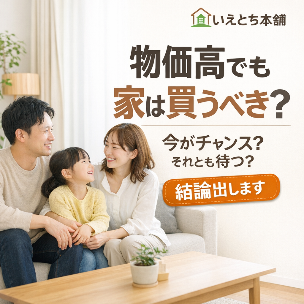 物価高で家は買うべき？待つべき？結論出します｜可児市・多治見市の家づくり