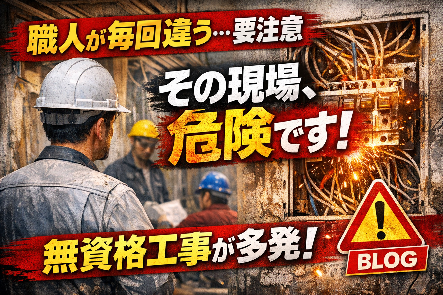 何度も職人が変わるリフォーム業者に注意|解体・電気配線など“やってはいけない工事”の実態|可児市・多治見市