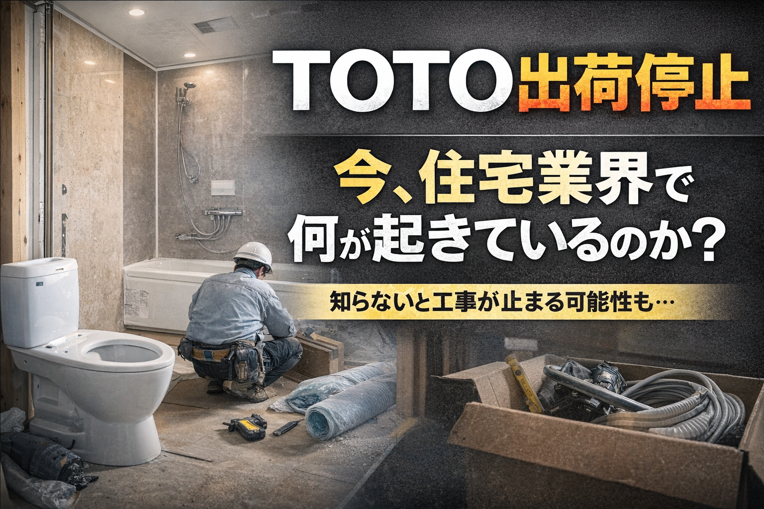 TOTO出荷停止
