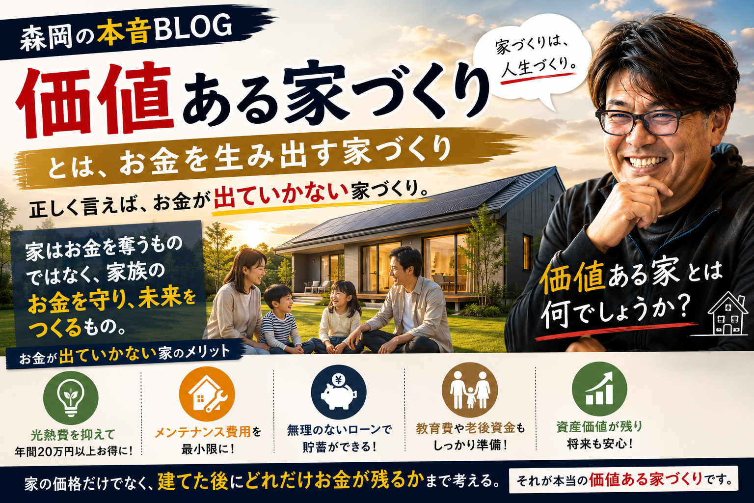「価値ある家づくり」とは何だ？