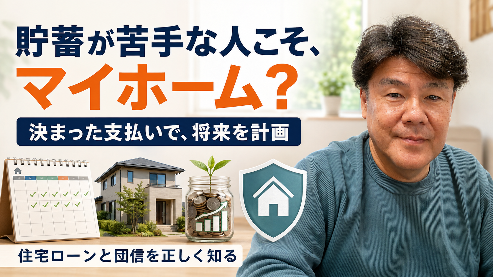 貯蓄が苦手な人こそマイホーム？決まった支払いで将来を計画する