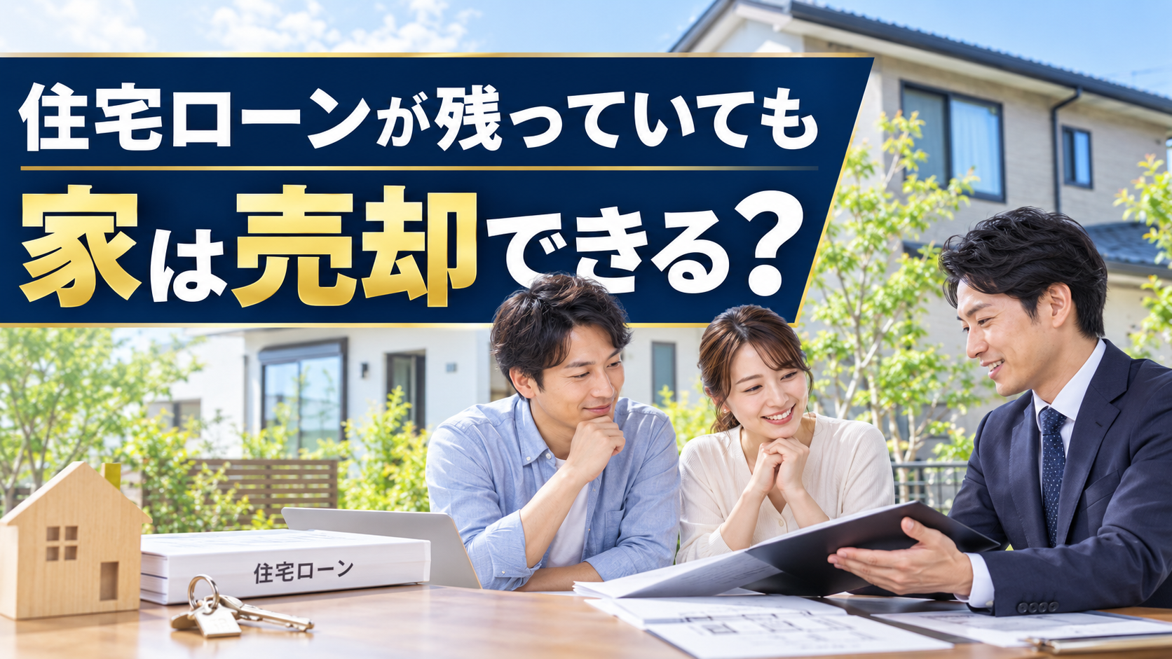 住宅ローンが残っていても家は売却できる？方法と注意点を解説