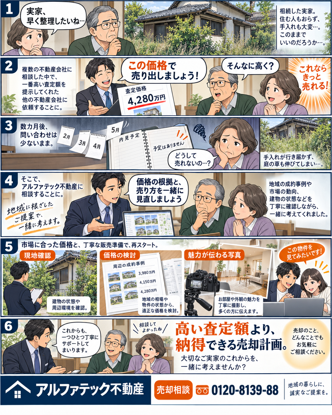 「この価格で売れますよ」の甘い言葉に騙されないで