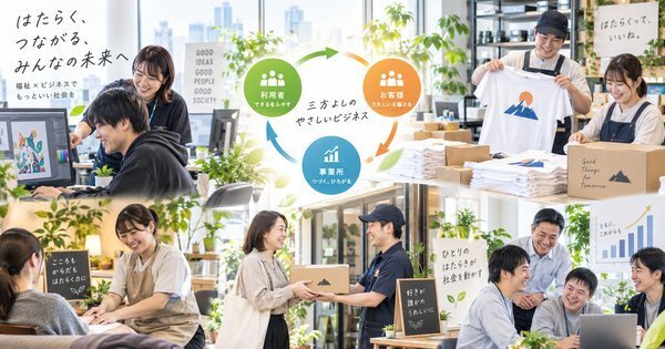 障害福祉サービスとビジネス（利益）は両立できる？利用者の支援と売上を分けて考えない新しい経営のあり方