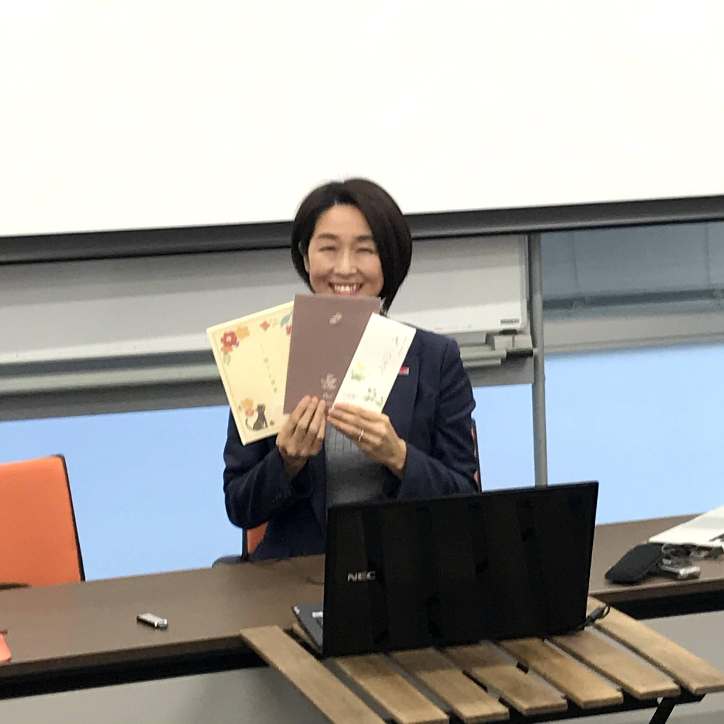 大学生に「相手を想う手紙の書き方」をお伝えしました|千葉大学