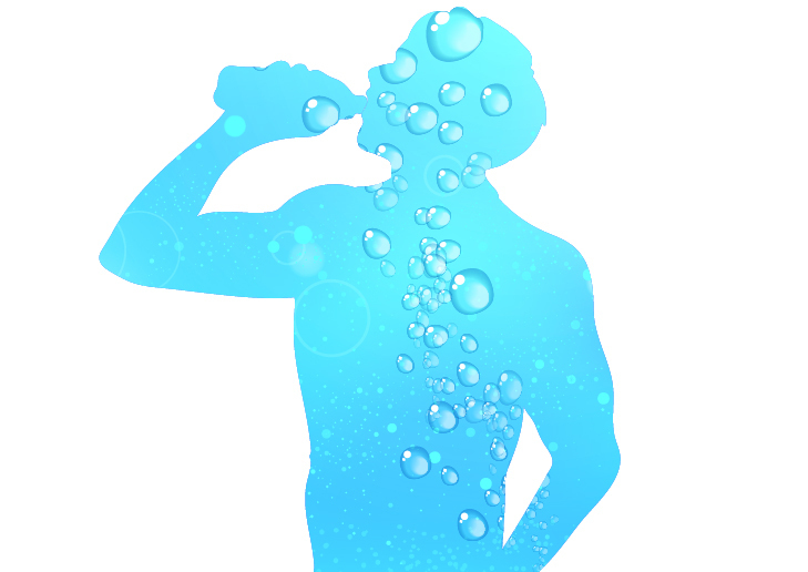 整体と水分補給
