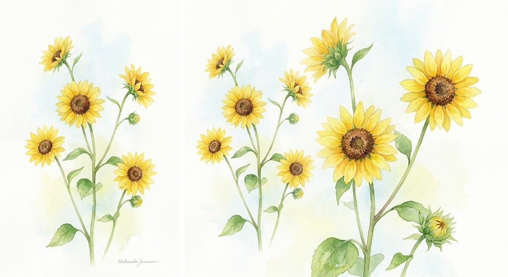 ミニヒマワリの種まき🌻