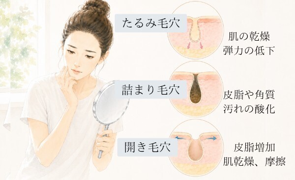 毛穴レスが気になる・・そんな方に知って欲しい毛穴のこと